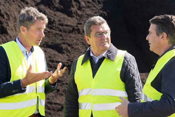 Mittelstandsunionsvertreter zu Besuch bei HUBERT SCHMID